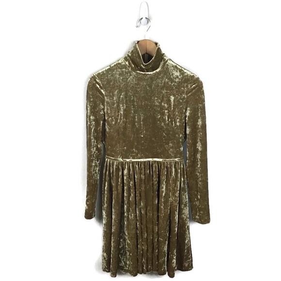 NEW NWT L'Agence Velvet A Line Dress - Picture 1 of 7